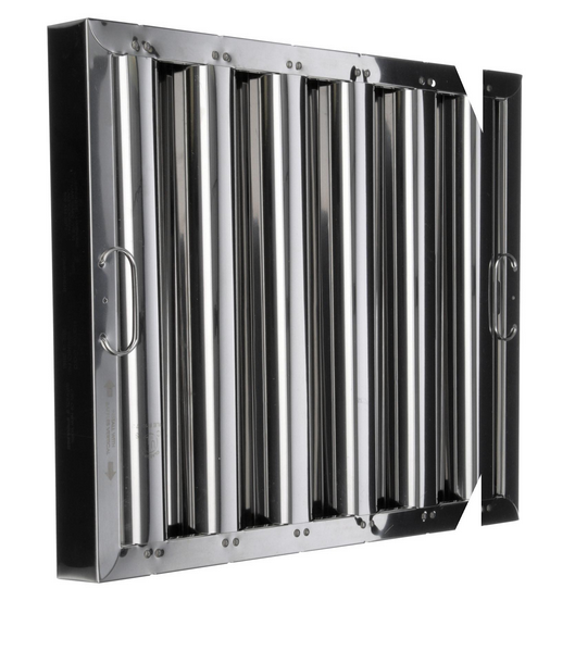 HRDWR447A Stainless Steel Baffle Filter, 20"H x 16"W