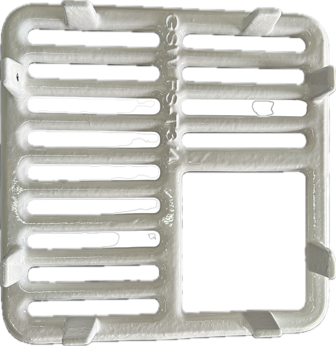 HRDWR636 Floor Grate, 1/4 open