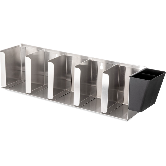 HRDWR696 5 Section Lid & Straw Dispenser