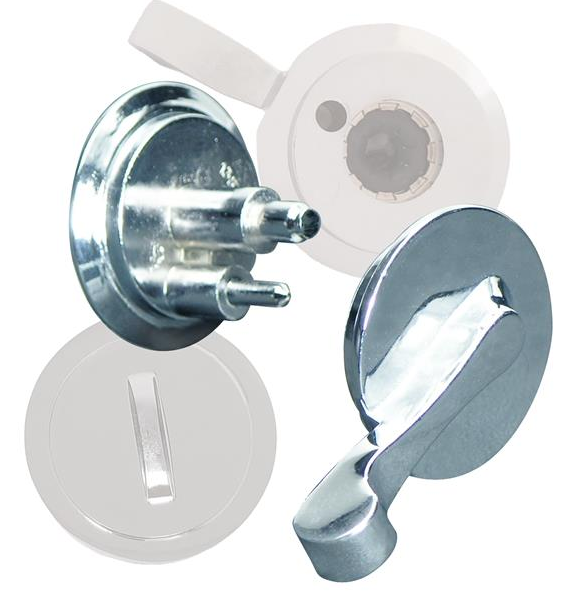 HRDWR753 Knob Set, Inside & Outside