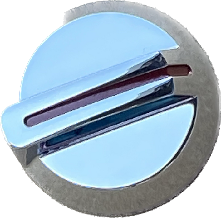 KN343 Knob, Chrome