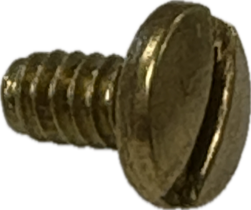 MLX163 Thermostat Screw, Brass Slotted