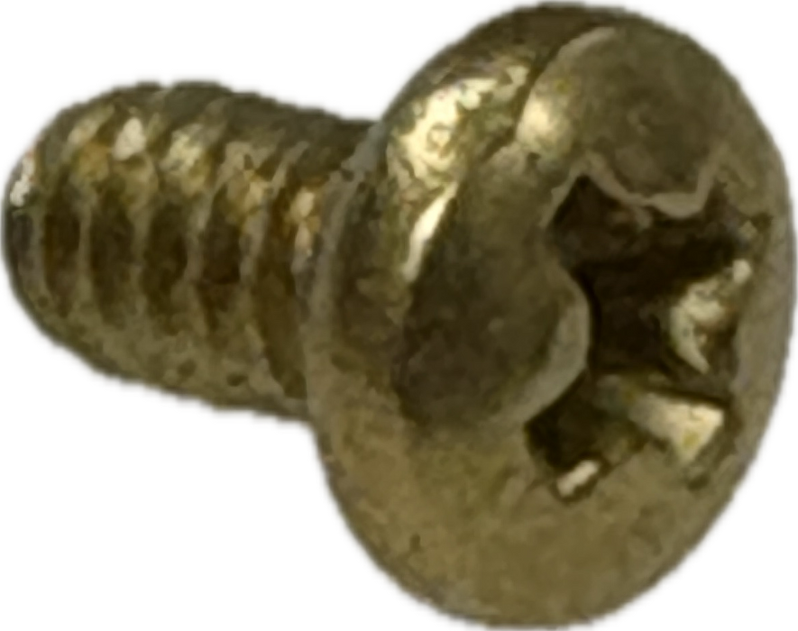 MLX164 Thermostat Screw, Brass Phillips