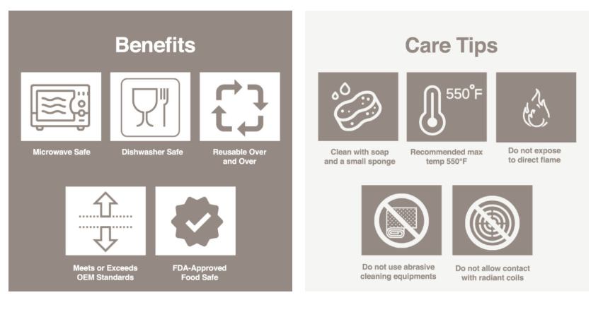 HRDWR726 PTFE Basket, 13.5" x 11" x 1"