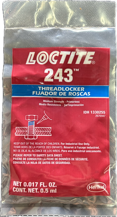 OIL019 Loctite, Blue Medium Strength