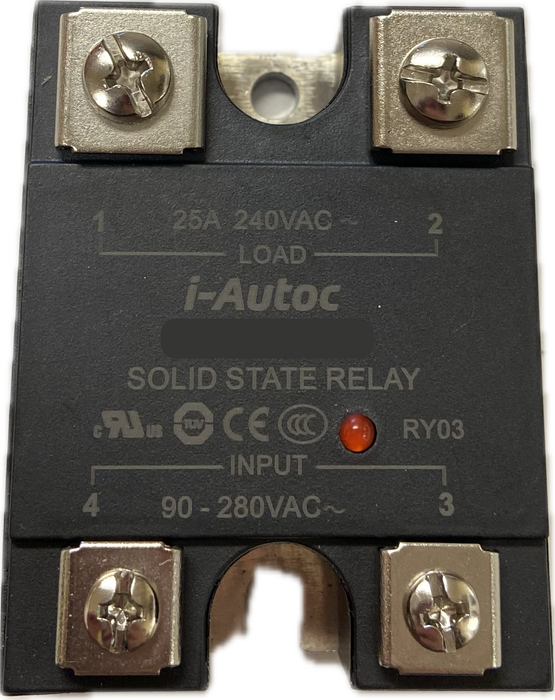 RLY398 Solid State Relay, 25A