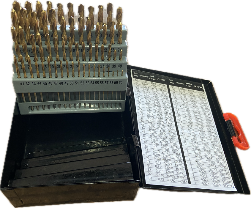 TOOL082 Drill Bit Set #1-60