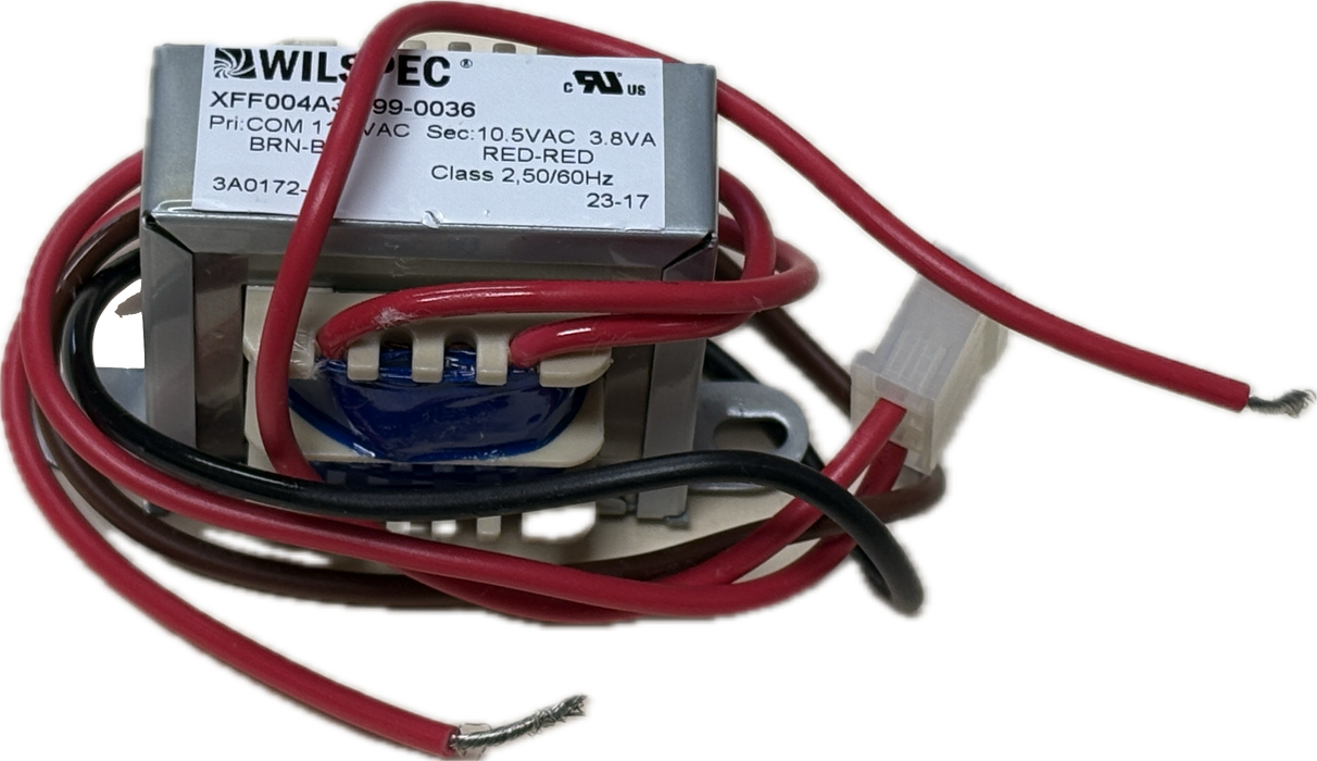 TFRMR043 Transformer, 115V Primary, 10.5V Secondary