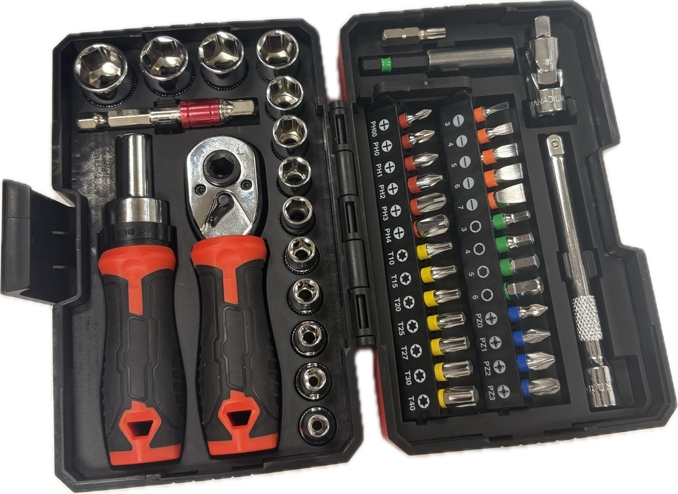 TOOL123 Driver Tool Set, with security bits