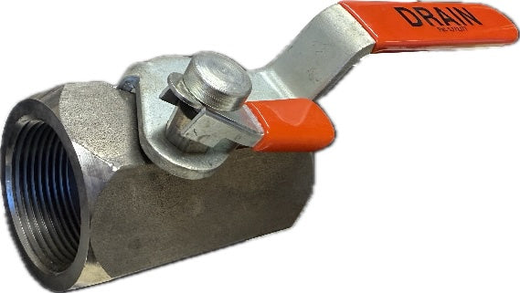 WAT039 Fryer Drain Valve w/ Lock