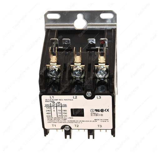 Cntctr004 Contactor 3 Poles; 24V; 30/40A Electrical