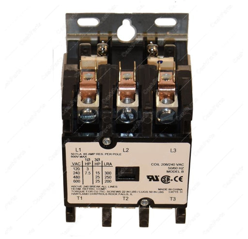 Cntctr014 Contactor 3 Poles; 208/240V; 50/65A Electrical