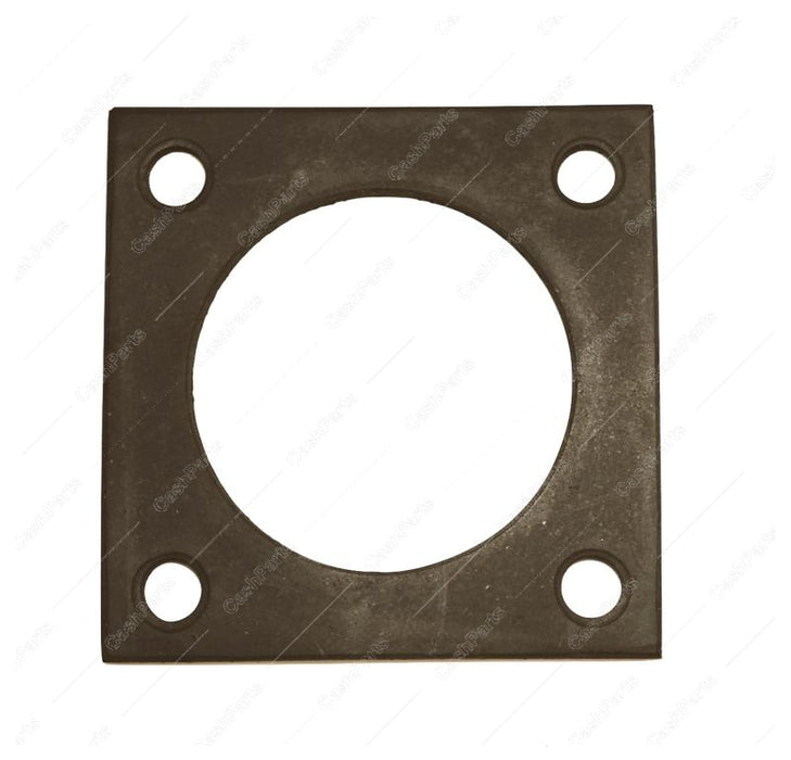 Gsk114 Square Flange Gasket 3In X 3In Rubber 2-3/8In Mount Centers GASKET REFRIGERATION
