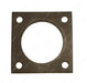 Gsk114 Square Flange Gasket 3In X 3In Rubber 2-3/8In Mount Centers GASKET REFRIGERATION