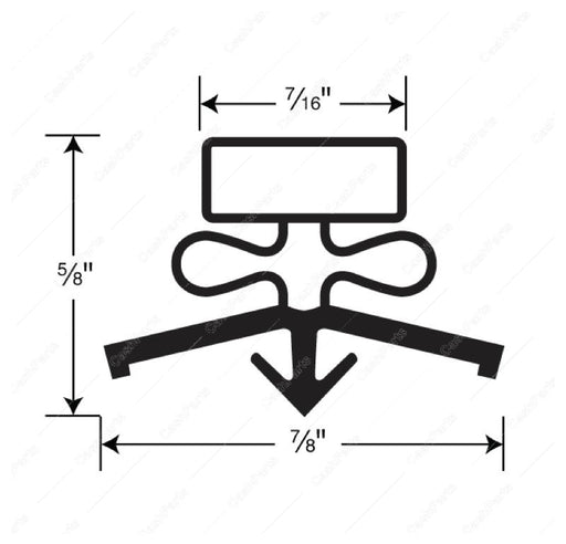 GSK225 Drawer Gasket 13in X 29in