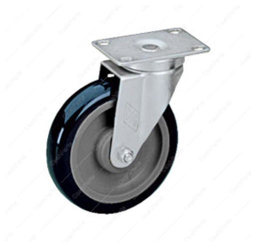 Hrdwr016 Plate Mount Caster 3In Dia X 1-1/4In W
