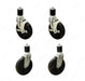 Hrdwr025 Swivel Stem Caster 4In Dia X 1In W