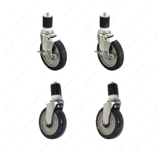 Hrdwr030 Swivel Stem Caster 5In Dia X 1In W