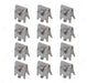 Hrdwr101 Snap-In Stainless Steel Pilaster Clip