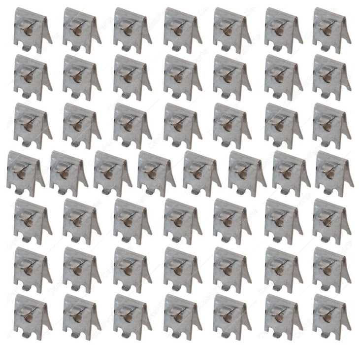 Hrdwr101 Snap-In Stainless Steel Pilaster Clip