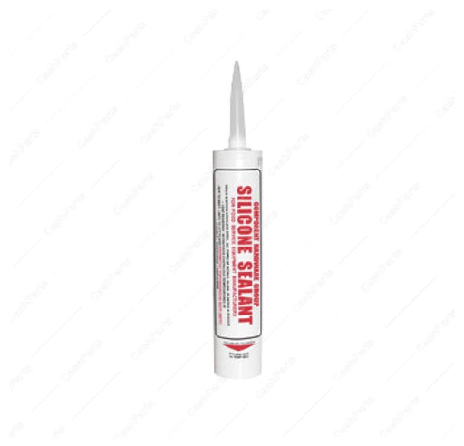 Hrdwr155 Red Colored Hi-Temp Silicone Sealant 10.3 Fl Oz