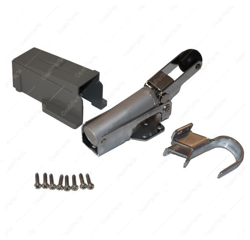 Hrdwr210 Flush Hydraulic Door Closer With Gray Plastic Cover