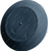 HRDWR529 Finish Cap Grey