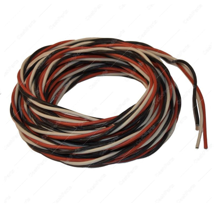 Htw011 25Ft 14 Gauge High Temperature Glass Braid Wire 392‚Äö√Ñ√∂‚àö√ë‚àö‚àÇF Temperature Rating