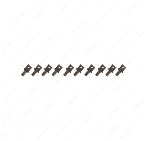 Mlx018 1/4In Flat Male Push-On Wire Gauge 14-16