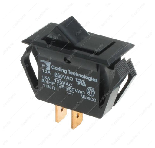 Sw003 Black Rocker Switch 16A 125/250V 10A 28Vdc Spst Electrical Switches