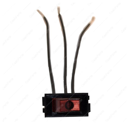 Sw004 Lighted Red Rocker 125V Neon Spst Electrical Switches