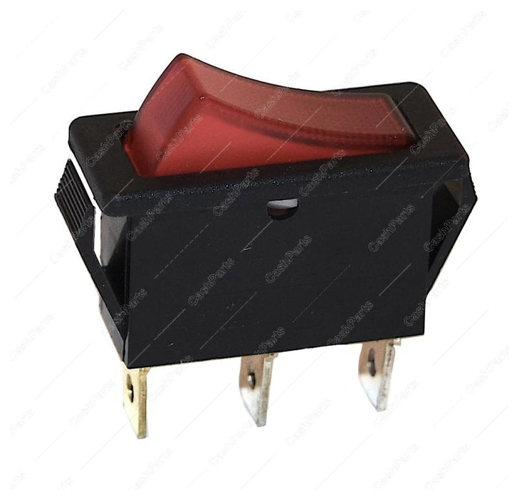 Sw026 Red Lighted Rocker 16A 250V Spst Electrical Switches