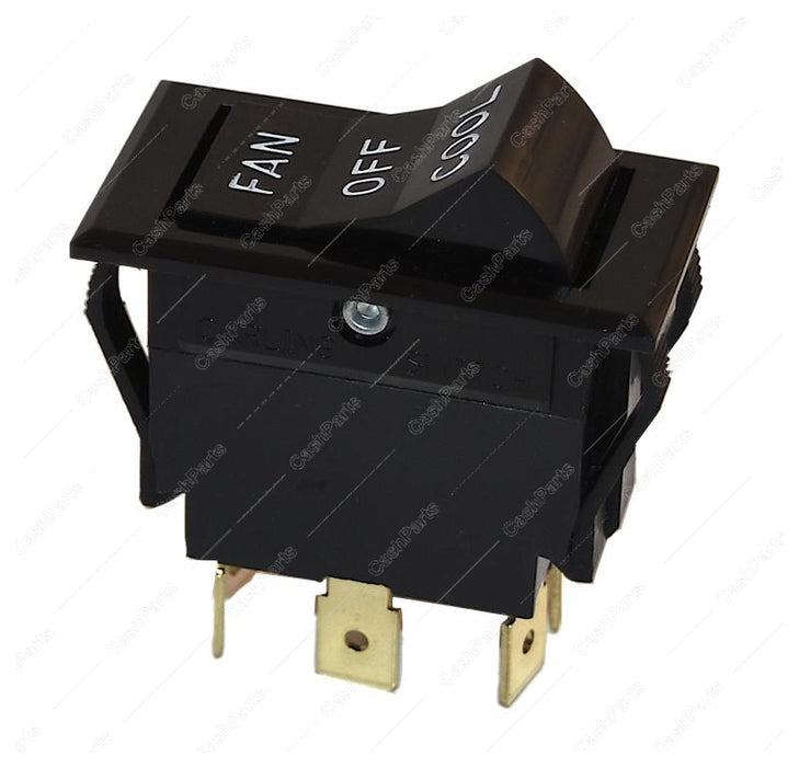 Sw034 Black Rocker 10A 250Vac 15A 125Vac 3/4Hp Dpdt Electrical Switches