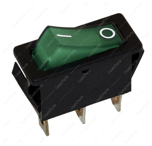 Sw036 Green Lighted Rocker 20A 125V Electrical Switches