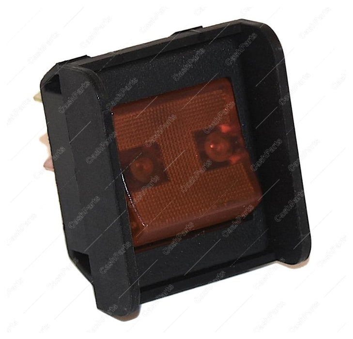 Sw044 Amber Lighted Rocker 20A 125-250Vac Electrical Switches