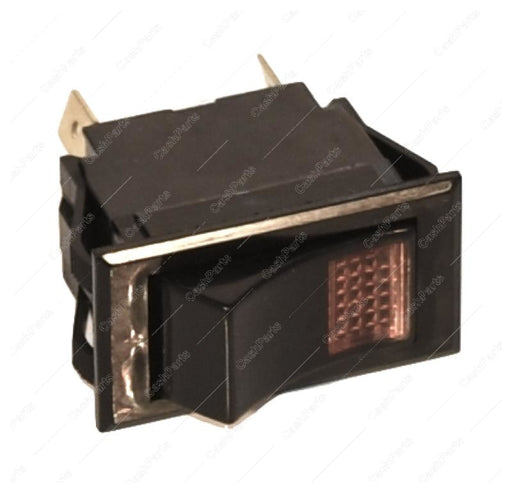 Sw223 Amber Lighted Rocker 10A 250Vac 15A 125Vac Spst Electrical Switches