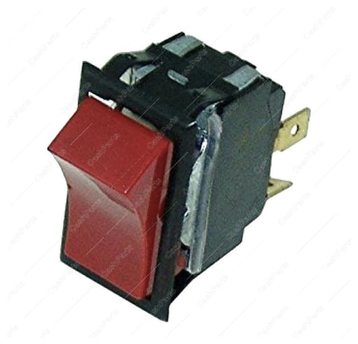 Sw234 Black & Red Plastic Rocker Switch 20A 125-250V Spst Electrical Switches