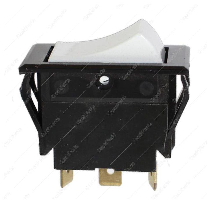 Sw238 Black & White Plastic Rocker Switch 15A 125V 10A 250V Spst Electrical Switches