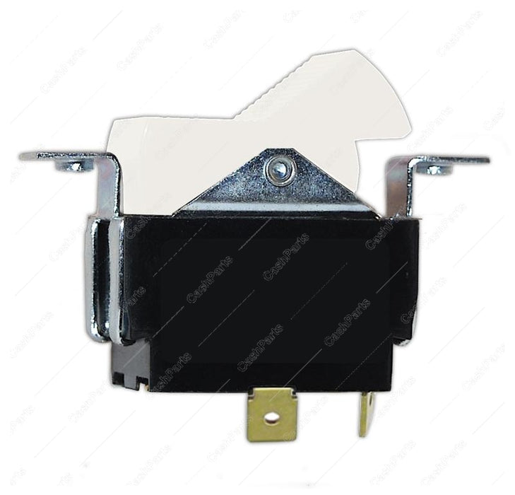 Sw247 Black & White Rocker Switch Dpst Electrical Switches