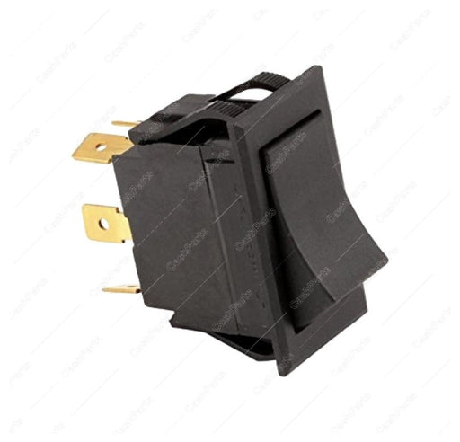 Sw253 Black Rocker Switch 15A 125-277V Dpdt Electrical Switches