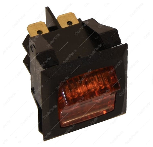 Sw272 Lighted Amber Rocker 125V Dpst Electrical Switches