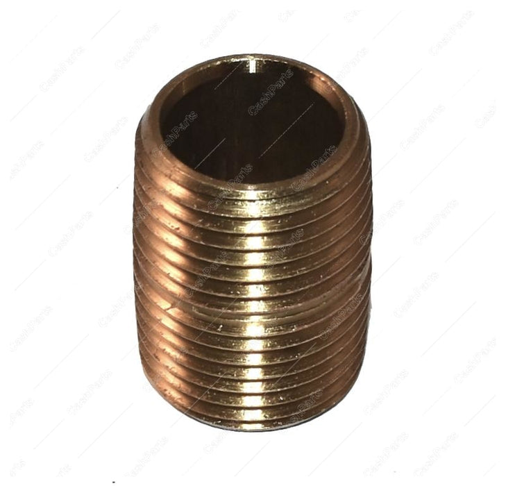 VLV460 1/2in x close Brass nipple